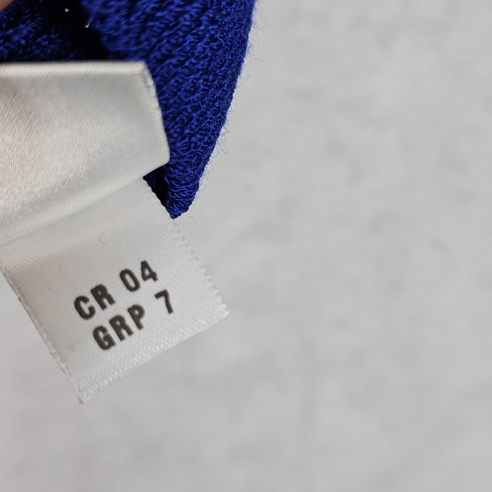 Vtg St John Pant Suit Jacket Marie Gray Women 6 Knit Royal Gold Full Zip Pull On - Picture 7 of 16